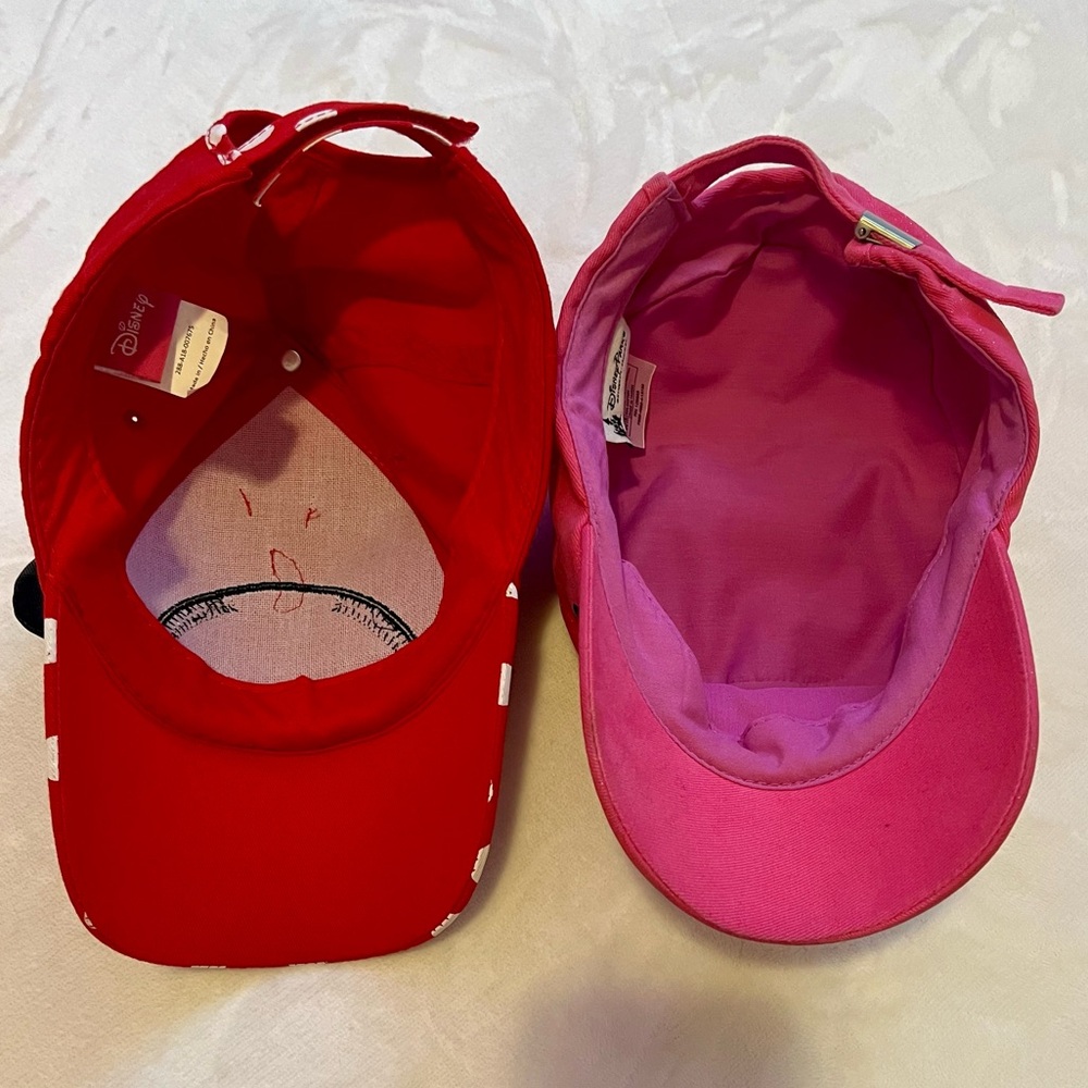 Disney Girls Hat Bundle - Minnie Mouse & Princess Cadet Cap (Set of 2) - Picture 2 of 4